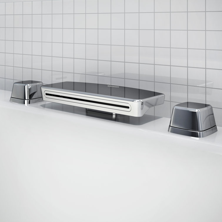 JACUZZI® Water Rainbow® Double Handle Deck Mounted Roman Tub Faucet